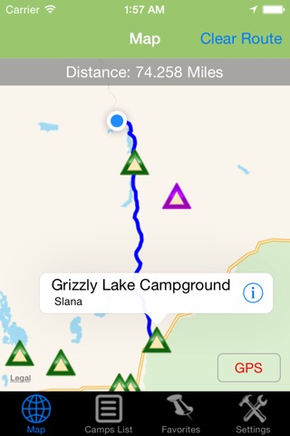 Alaska – Camping & RV spots screenshot 2