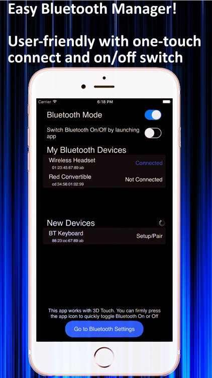 Bluetooth Switch - Easy On/Off Switch and Manager