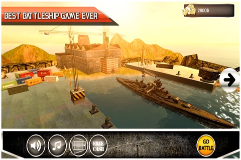 Attack of Battleships  : Naval War-ship Warfare screenshot 4