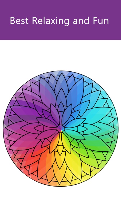 Mandala Coloring Book Paint Games For Adults and Girls Mandela Coloring