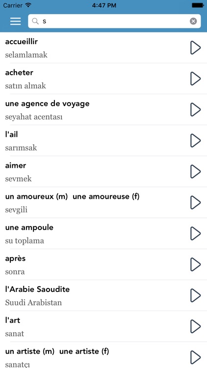 French | Turkish - AccelaStudy screenshot-4