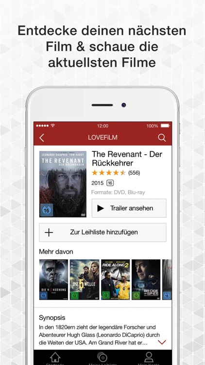 LOVEFiLM DVD & Blu-ray Verleih für iPhone screenshot-3