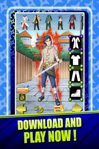 Create Your Own Ninja - Dress Up Game Naruto Shippuden Edition screenshot 3