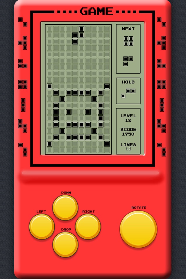 Classic Brick Game - Retro Block Style screenshot 4