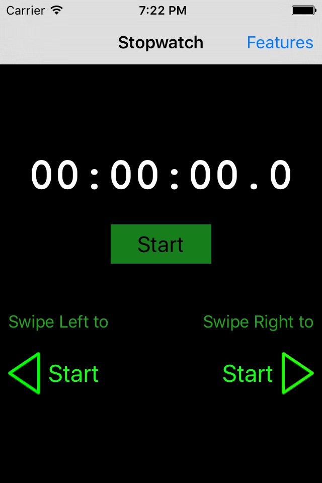 Hands-free Stopwatch: use hand gestures to control timer for swimming and kitchen screenshot 2