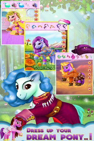 Little Princess Pony DressUp (Pro) - Little Pets Friendship Equestrian Pony Pet Edition - Girls Game screenshot 3