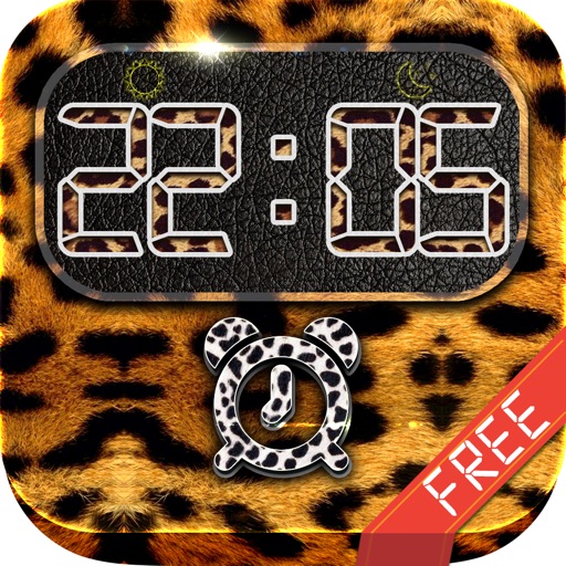 iClock – Animal Skins : Alarm Clock Wallpapers , Frames and Quotes Maker For Free