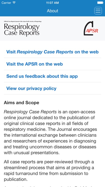 Respirology Case Reports