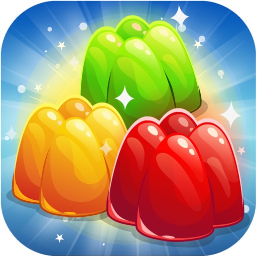 Gummy Pop World Mania - Fun New Free Matching Game Icon