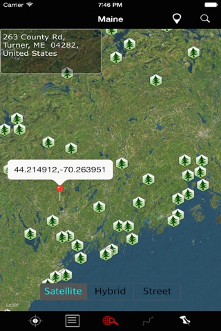 Maine State Parks map! screenshot 2