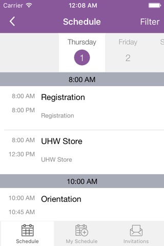 SEIU-UHW Events screenshot 4