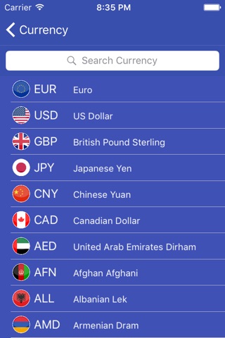 Easy Currency Converter DG screenshot 2
