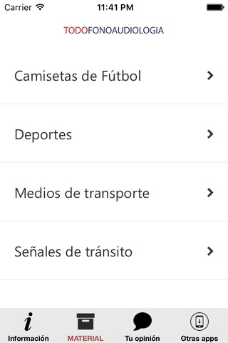 Categoría Deportes y Transportes screenshot 3