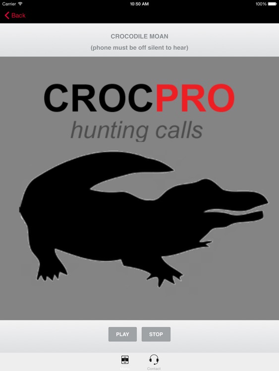 REAL Crocodile Calls & Crocodile Sounds! (ad free) BLUETOOTH COMPATIBLE screenshot-0