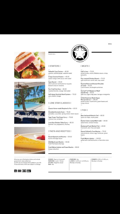 Menu International - Restaurant Guide - Barbados screenshot-4