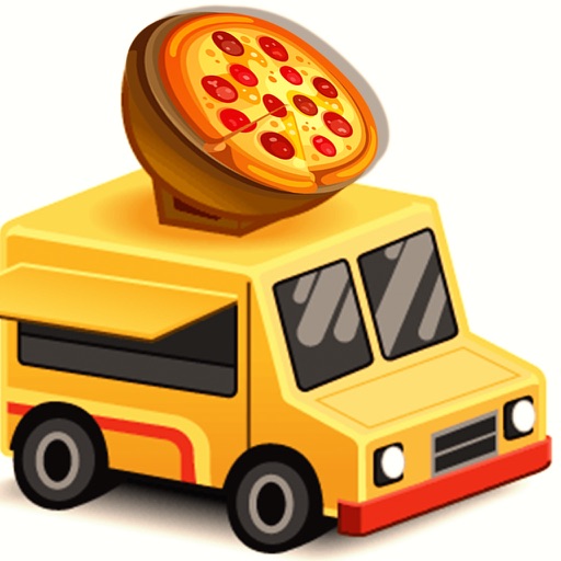 Food Truck Pizza Delivery Simulator - Mini Van parking Skills Games For Kids Icon