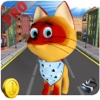 VR Dog &amp; Cat Infinite Road Runner Endless Run: Cat &amp; Dog City Run Action Pro