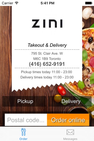 Zini Pizza screenshot 2