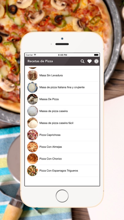 Recetas de Pizzas Caseras screenshot-4