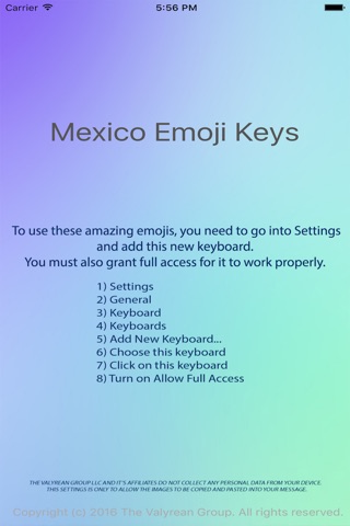 Mexico Emoji Keyboard screenshot 3