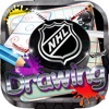 Drawing Desk Hockey Logos : Draw and Paint  Coloring Book Edition Free