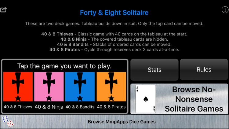 Forty & Eight Solitaire by MmpApps Corp.