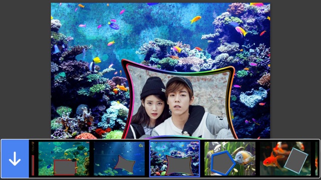 Aquarium Photo Frame - Lovely and Promis