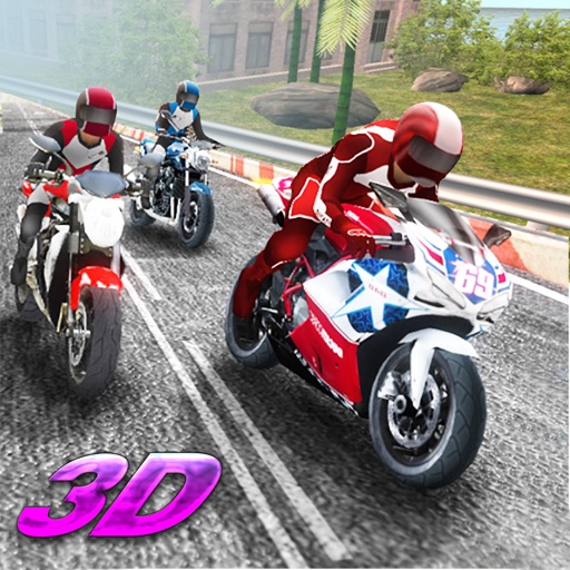 Moto Rider Racing Game Icon
