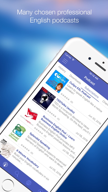 YoMate - Learn English with Professional English Podcasts & Instant Dictionary