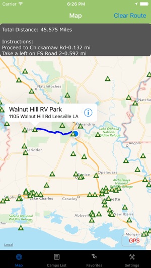 Louisiana – Camping & RV spots(圖2)-速報App