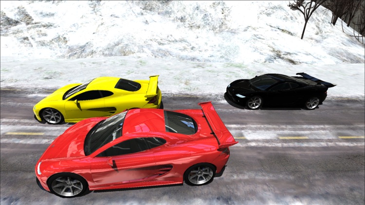 Sports Cars Racing Winter screenshot-3