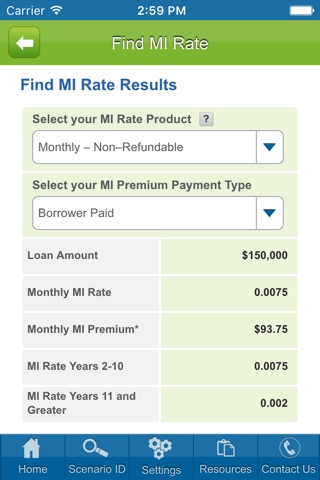 Genworth Mortgage Insurance screenshot 3