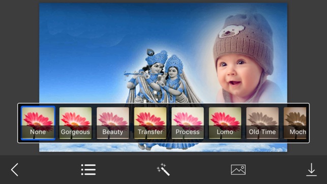 Radhe Krishna Photo Frames - Instant Frame Maker & Photo Edi(圖3)-速報App