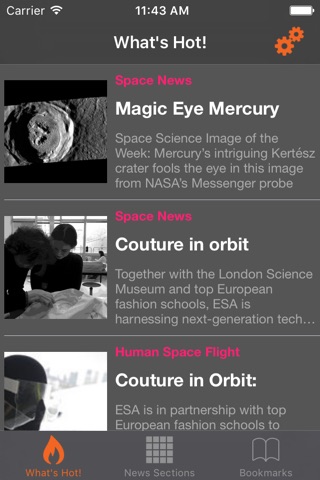 Space News Digest screenshot 2