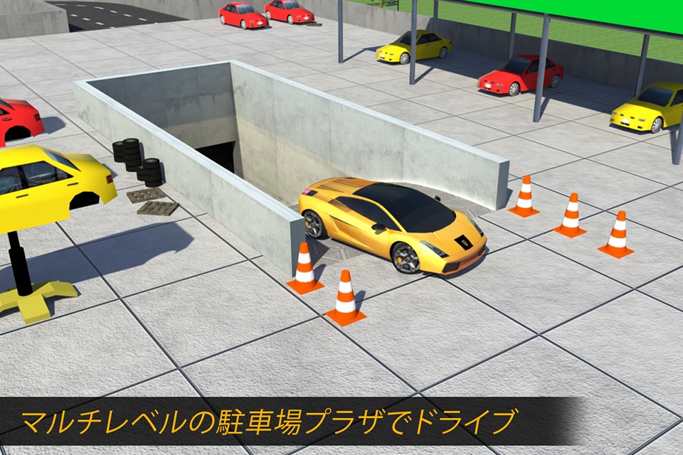 Multi-Level Sports Car Parking Simulator 2: Auto Paint Garage & Real Driving Game screenshot 4