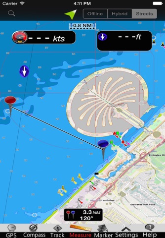 Dubai GPS Nautical Charts screenshot 3