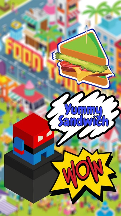 Super Hero Gang - The Superheroes run for eat yummy Sandwiches