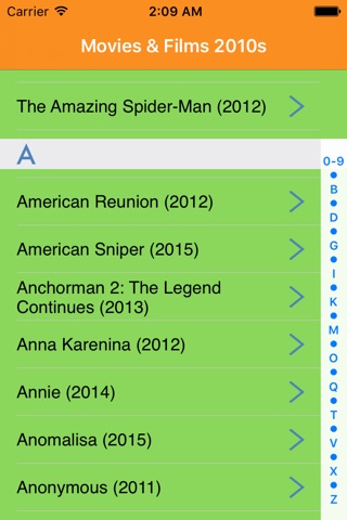 Movies & Films - 2010s screenshot 2