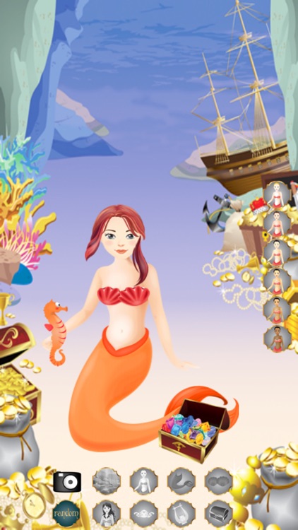 Deep Sea Mermaid Makeup: Dressup and Makeover Game screenshot-3