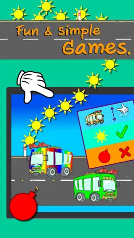 Game screenshot Wheels on the bus sing along song games for kids hack