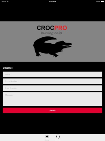 REAL Crocodile Calls & Crocodile Sounds! -- (ad free) BLUETOOTH COMPATIBLE screenshot 2