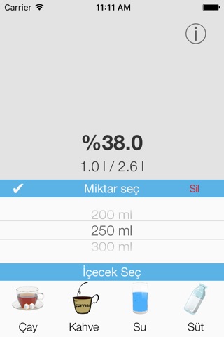 iwater LITE | Hydration daily tracker and drink water reminder for your body balance screenshot 2