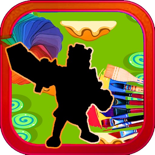 Color Page Game Paint Clash Of Clans Edition Icon