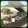 Army Cargo Plane Flight Simulator: Transport War Tank in Battle-Field