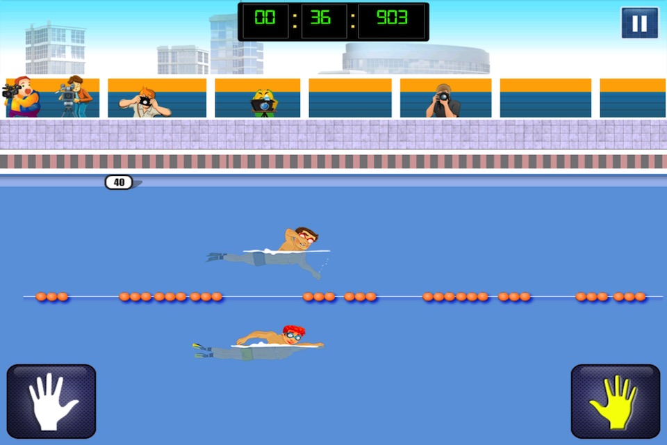 Absolute Swimming Free - 2016 World Tour Pool Competition Games Edition screenshot 2