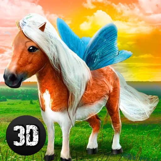 Flying Pony Simulator 3D Full iOS App
