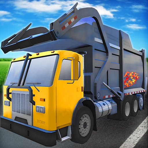 Мусоровоз 3d. Garbage Truck Simulator. Игра Грузовики: симулятор мусоровоза 3д.
