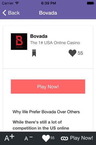 Casinos Real Money - Best Mobile Gambling, Betting Online and Deposit Bonus screenshot 4