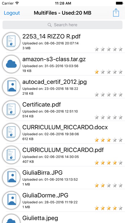 Multifiles Cloud Storage screenshot-4