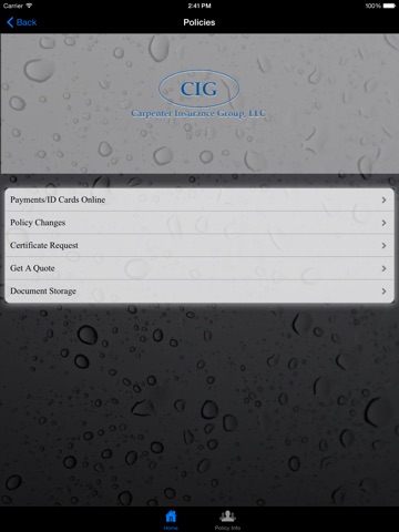 Carpenter Insurance Group HD screenshot 3